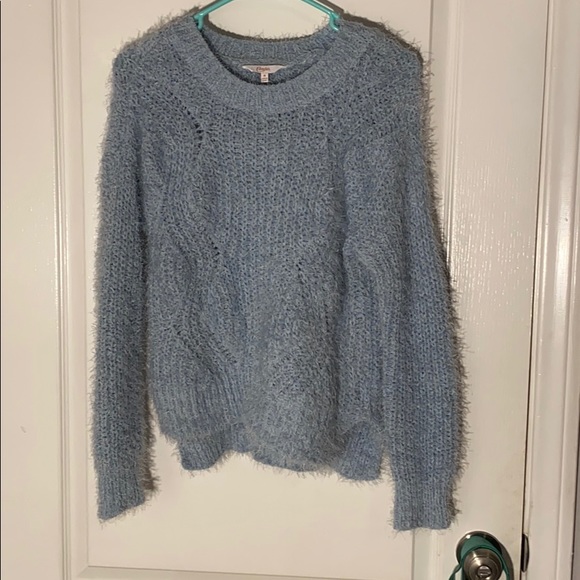 Candies Ice Blue Sweater - Picture 1 of 1